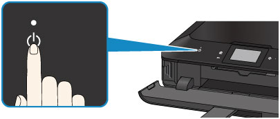 キヤノン：PIXUS マニュアル｜MG7100 series｜電源を入れる／切る